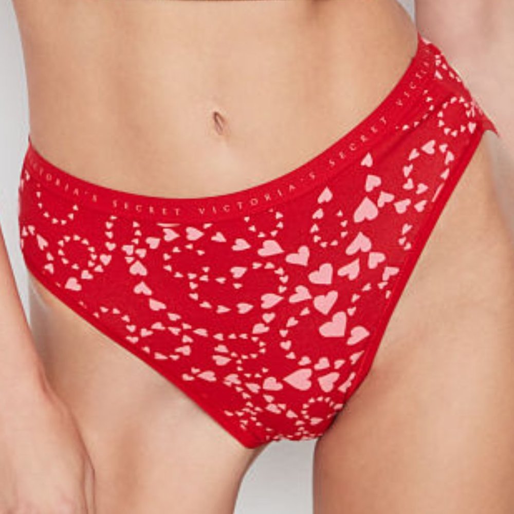 Last Pair of M Hearts 💗 NWT VS High-Leg Brief Perfect for Valentine's Day! 💕 - Picture 12 of 16
